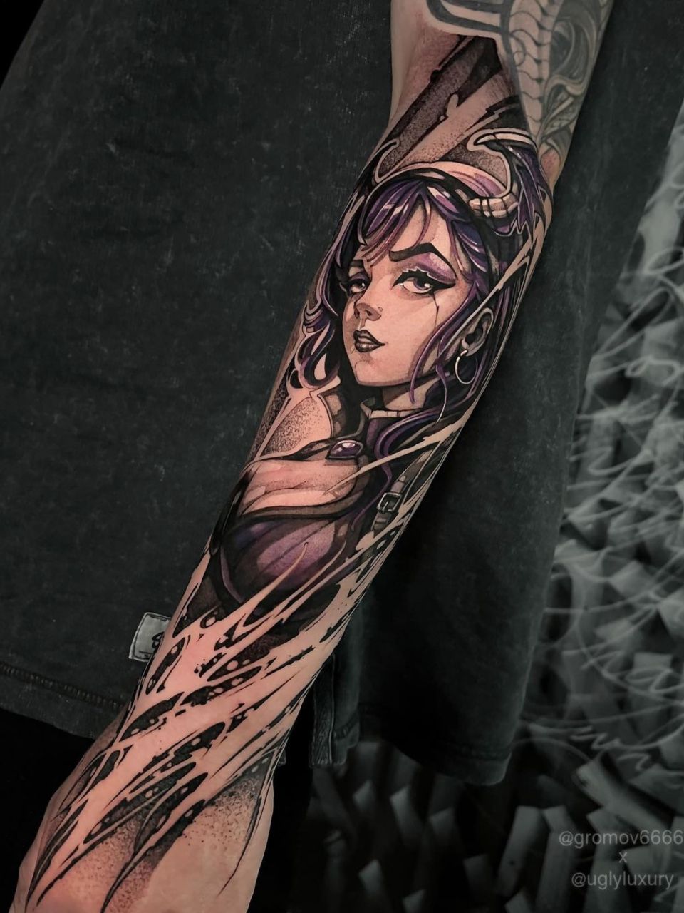 Tattoo artwork by Dima
